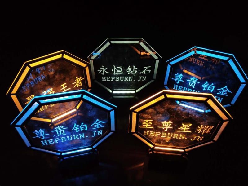 亚克力举牌